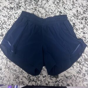 Lululemon hotty hot shorts navy